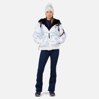 Rossignol W JCC YETI-REV JKT-SNOW ANGEL ARTIC PRINT-bunda