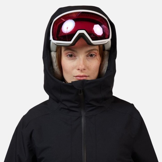 Rossignol W ROCHRUN NL INSULATED JKT-BLACK-bunda