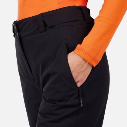 Rossignol W STRAWPILE INSULATED PANT-BLACK-kalhoty