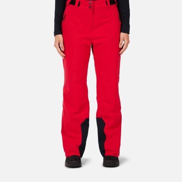 Rossignol W STRAWPILE INSULATED PANT-RUBY RED-kalhoty