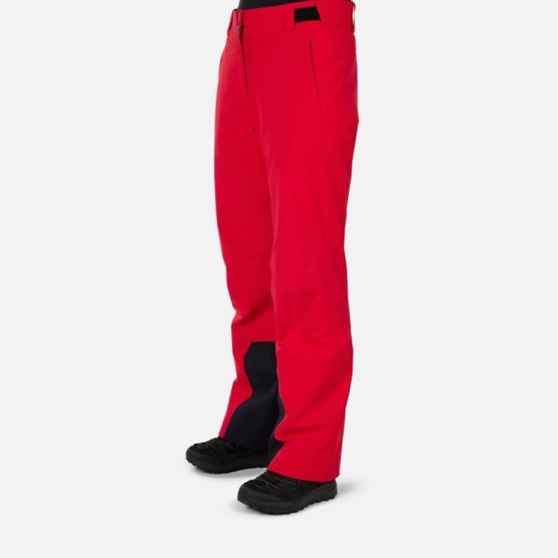 Rossignol W INSULATED SKI PANT-RUBY RED-kalhoty
