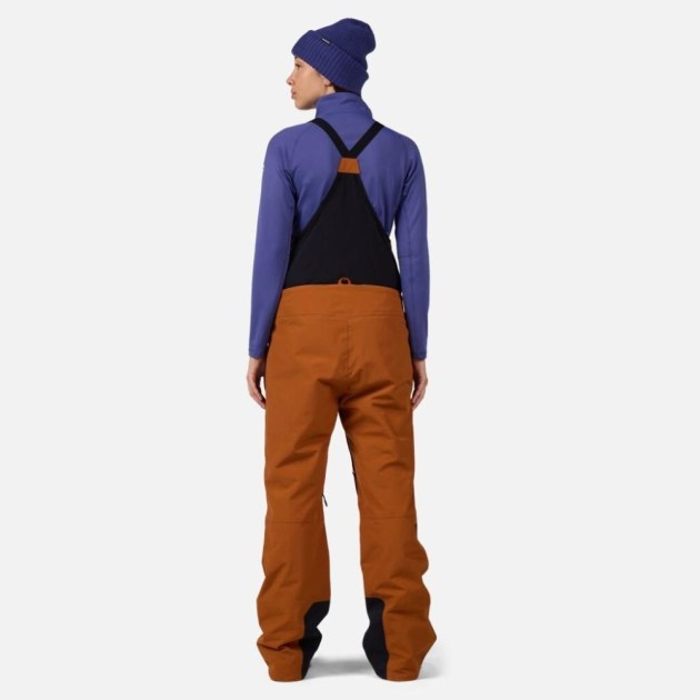 Rossignol W OUTERLIMITS INSULATED BIB-GLAZED GINGER-kalhoty