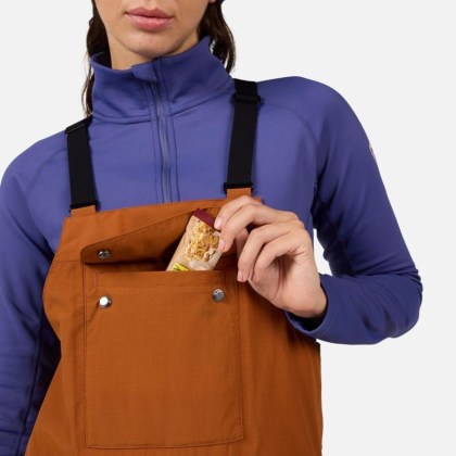 Rossignol W OUTERLIMITS INSULATED BIB-GLAZED GINGER-kalhoty