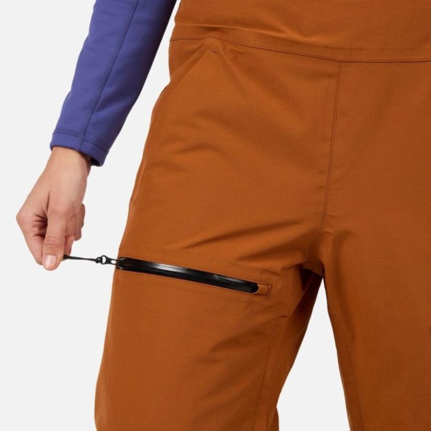 Rossignol W OUTERLIMITS INSULATED BIB-GLAZED GINGER-kalhoty