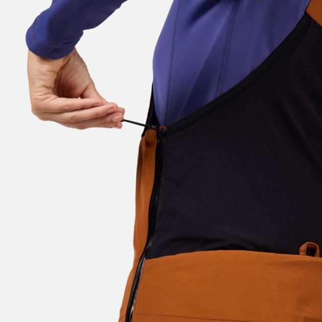 Rossignol W OUTERLIMITS INSULATED BIB-GLAZED GINGER-kalhoty