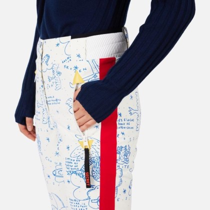 Rossignol W JCC SUBLIM PANT-SNOW ANGEL ARTIC PRINT-kalhoty