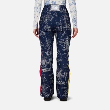 Rossignol W JCC SUBLIM PANT-SNOW ANGEL COSMIC PRINT-kalhoty