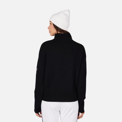 Rossignol W SIGNATURE SWEATER-BLACK-svetr