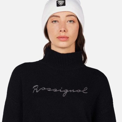 Rossignol W SIGNATURE SWEATER-BLACK-svetr