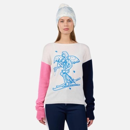 Rossignol W JCC SIGNAL RN-ARTIC/COSMIC BLUE-svetr