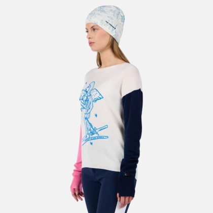 Rossignol W JCC SIGNAL RN-ARTIC/COSMIC BLUE-svetr