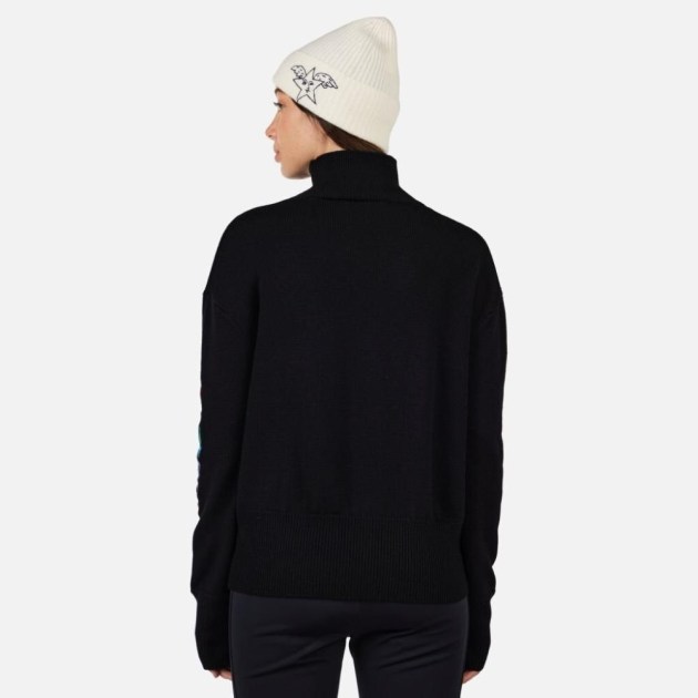 Rossignol W JCC LINA-BLACK-svetr