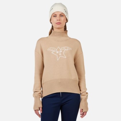 Rossignol W JCC LINA-BEIGE MOUNTAIN-svetr