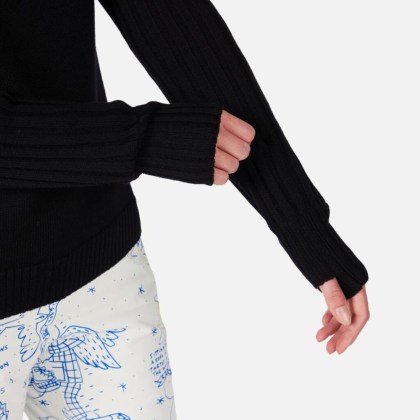 Rossignol W JCC MERIB HZ-BLACK-svetr