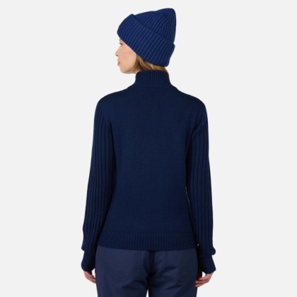 Rossignol W JCC MERIB HZ-COSMIC BLUE-svetr