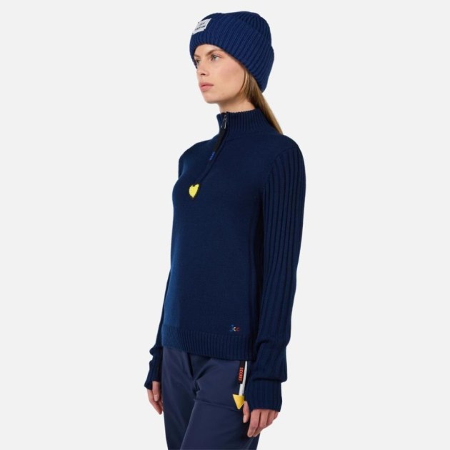 Rossignol W JCC MERIB HZ-COSMIC BLUE-svetr