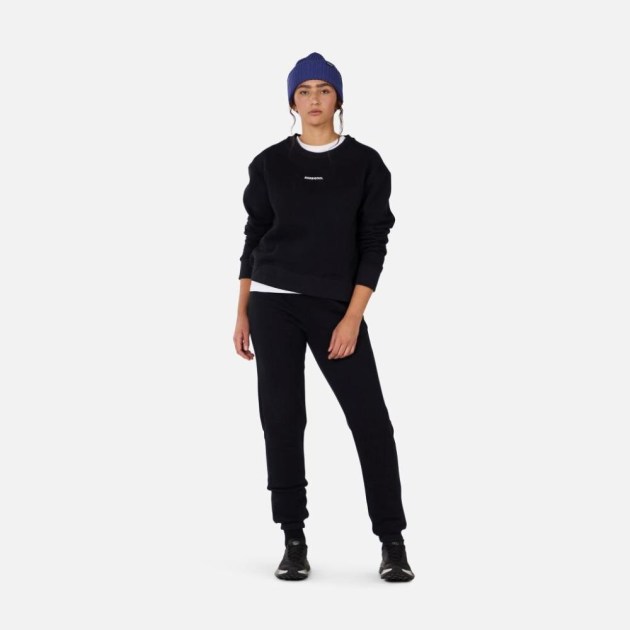 Rossignol W PRESSET CN RELAX SWEATSHIRT-BLACK-mikina