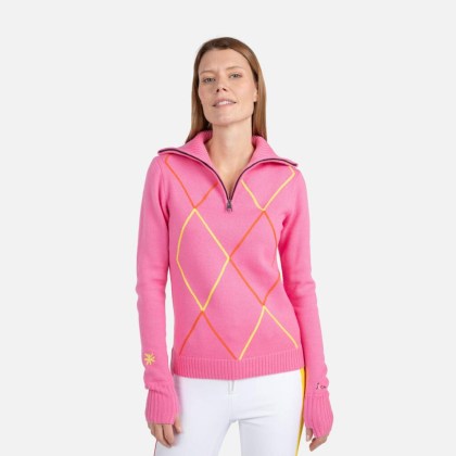 Rossignol JCC 1/2 ZIP dámský merino top