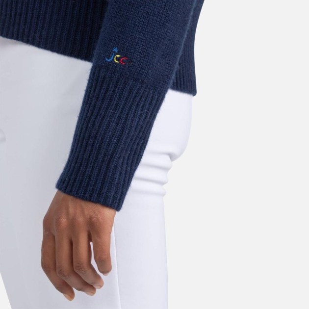 Rossignol W JCC LOUNGE PULL-COSMIC BLUE-svetr