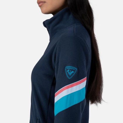 Rossignol STRAWPILE FLEECE dámská lyžařská mikina se zipem