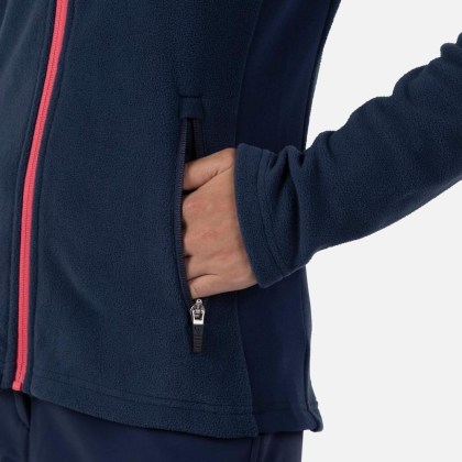 Rossignol STRAWPILE FLEECE dámská lyžařská mikina se zipem