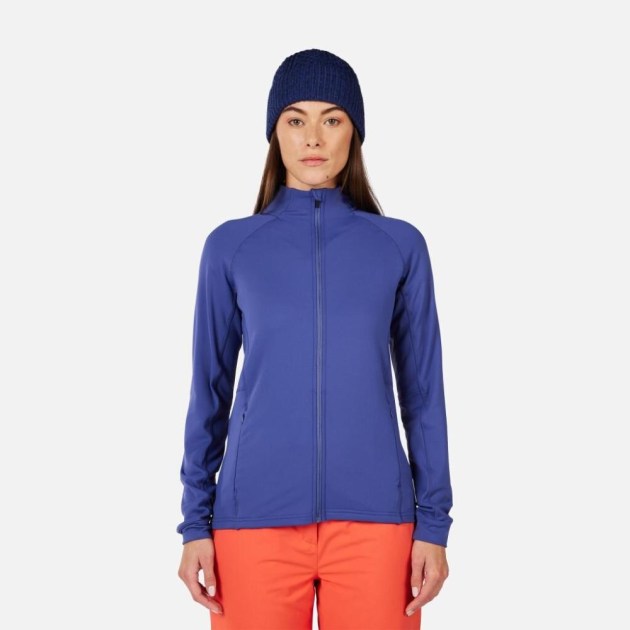 Rossignol W MID LAYER STRETCH JKT-FUTURE BLUE-mikina