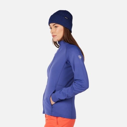 Rossignol W MID LAYER STRETCH JKT-FUTURE BLUE-mikina