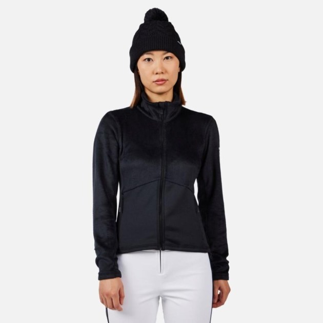 Rossignol W DIRETTA HZ FLEECE-BLACK-mikina