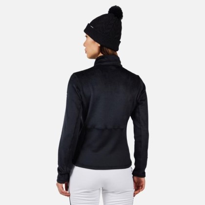 Rossignol W DIRETTA HZ FLEECE-BLACK-mikina