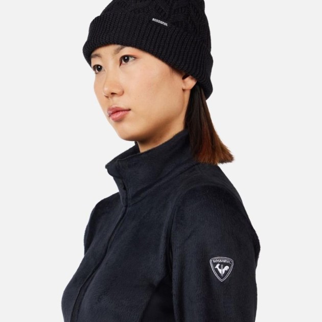 Rossignol W DIRETTA HZ FLEECE-BLACK-mikina