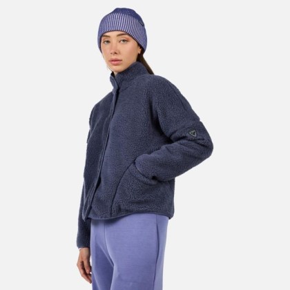Rossignol W ALLTRACK SNAP SHERPA JKT-TRUE NIGHT BLUE-mikina