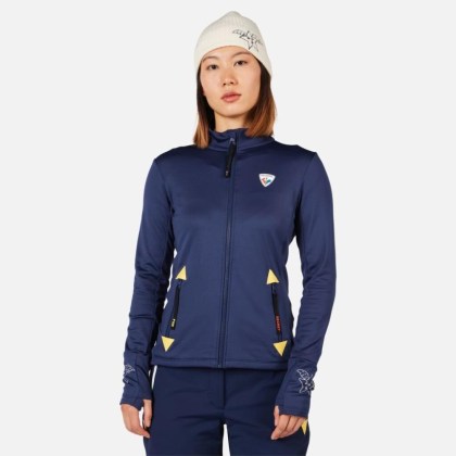 Rossignol W JCC CLIMI JKT-COSMIC BLUE-mikina