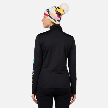 Rossignol W JCC BOOSTER HZ-BLACK-mikina