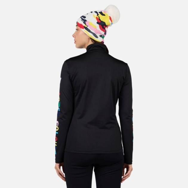 Rossignol W JCC BOOSTER HZ-BLACK-mikina