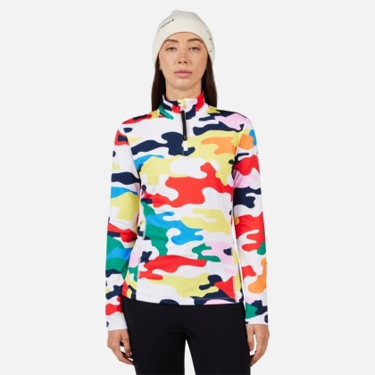 Rossignol W JCC BOOSTER HZ-JCC CAMO PRINT-mikina