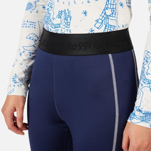 Rossignol W JCC BOOSTER TIGHTS-COSMIC BLUE-legíny