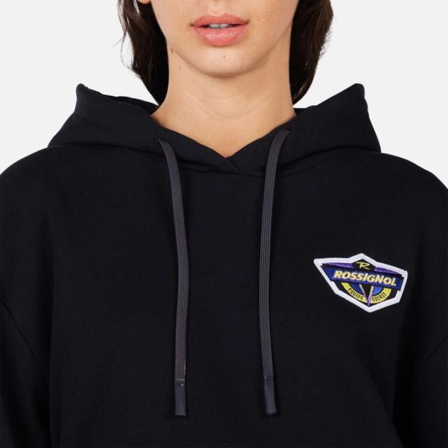 Rossignol SUPER HOODIE-BLACK-mikina