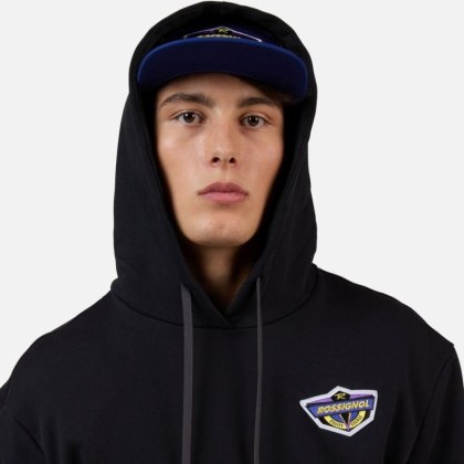 Rossignol SUPER HOODIE-BLACK-mikina