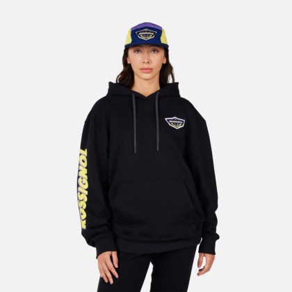 Rossignol SUPER HOODIE-BLACK-mikina