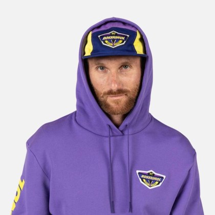 Rossignol SUPER HOODIE-SUPER VIOLET-mikina