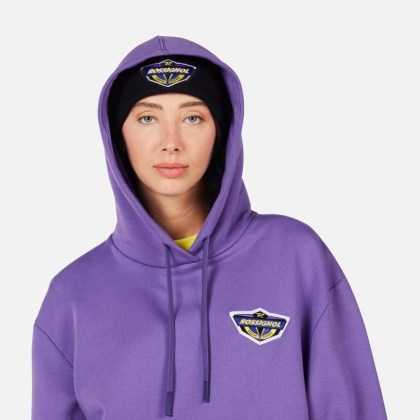 Rossignol SUPER HOODIE-SUPER VIOLET-mikina