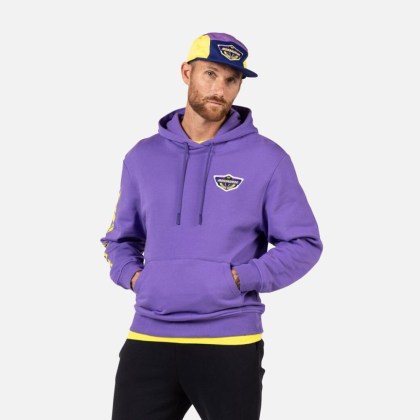 Rossignol SUPER HOODIE-SUPER VIOLET-mikina