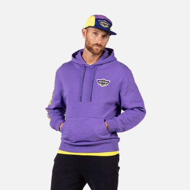 Rossignol SUPER HOODIE-SUPER VIOLET-mikina