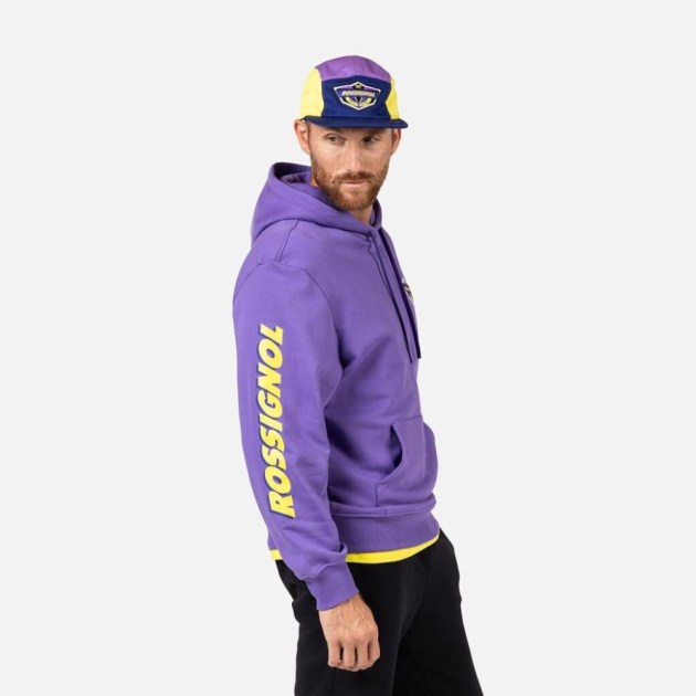Rossignol SUPER HOODIE-SUPER VIOLET-mikina