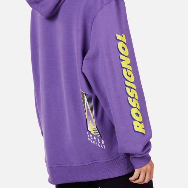 Rossignol SUPER HOODIE-SUPER VIOLET-mikina
