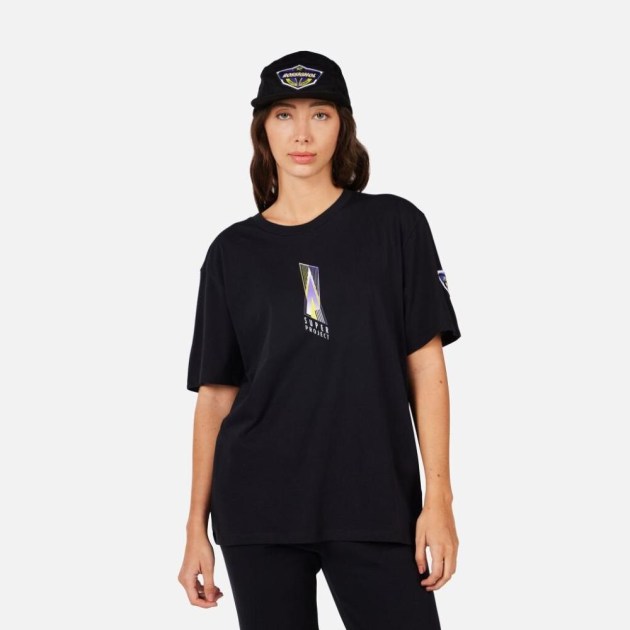 Rossignol SUPER TEE-BLACK-triko