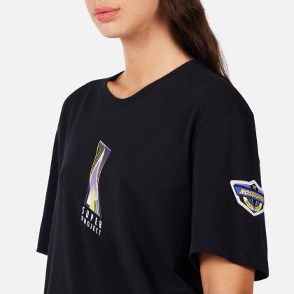 Rossignol SUPER TEE-BLACK-triko