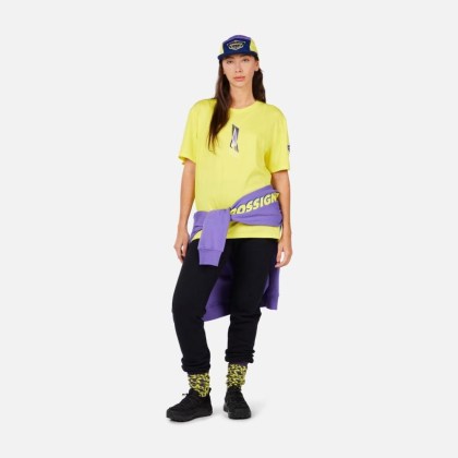 Rossignol SUPER TEE-SUPER YELLOW-triko