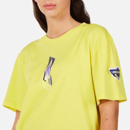 Rossignol SUPER TEE-SUPER YELLOW-triko