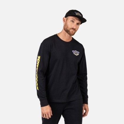 Rossignol SUPER LS TEE-BLACK-triko